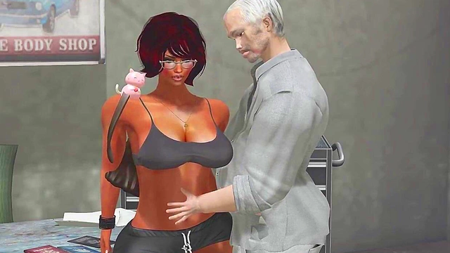 Busty Anime College Girl Craves Big Dick for Steamy 3D Hentai Sex Adventure Fantasy