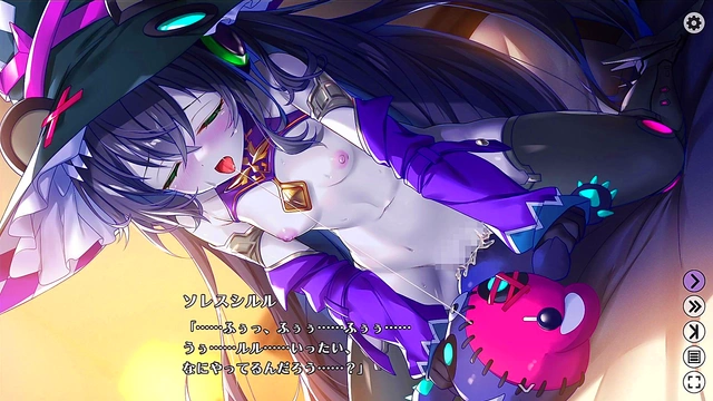 Frozen Time Game Anime Babe Gets Fucked Hard By Giant Dick