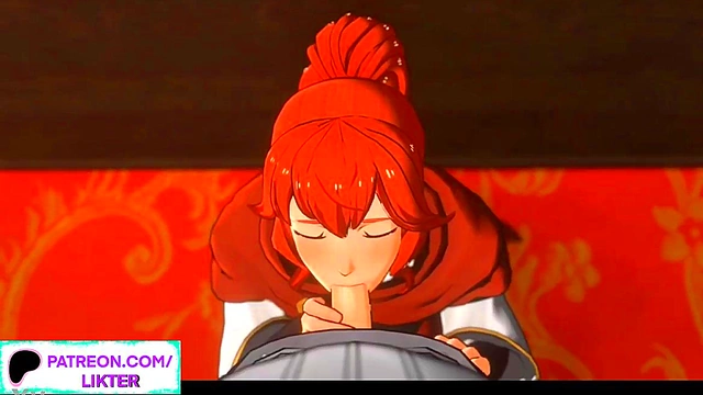 Big-Breasted Anime Cutie Gets Hardcore Hatsukoi Sex Fantasies Satisfied