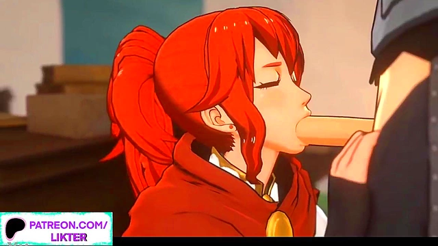 Big-Breasted Anime Cutie Gets Hardcore Hatsukoi Sex Fantasies Satisfied