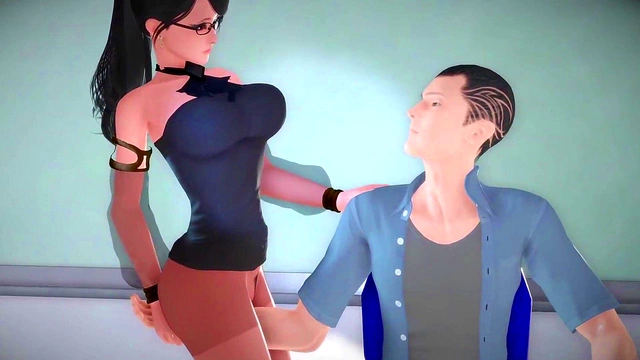 Huge-Cock Anime Teen Gets Public Park Threesome With Blonde And Redhead