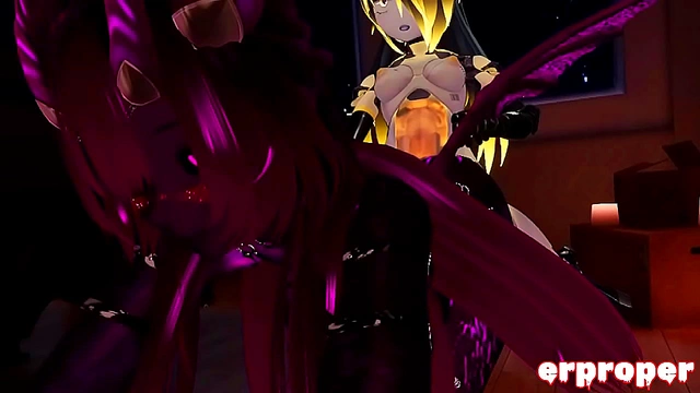 Morty's Sister Gives Blowjob With Huge-Cock for Cuming Creampie!