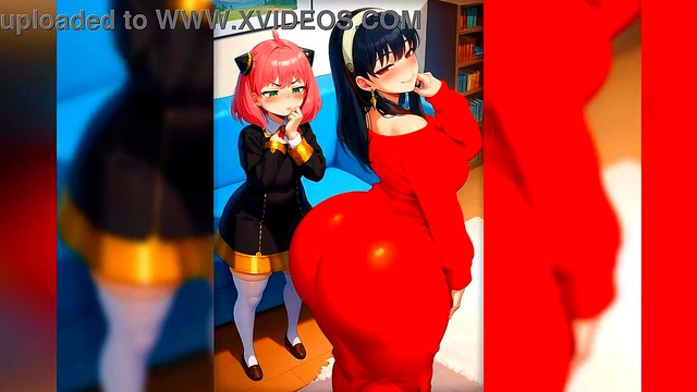 Hot Slut Shows Off Her AssQuakes While Making Mac 'N' Cheese for His Pleasure!