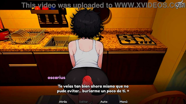 Sizzling Erotic Anime Game With Lewd Waifu Craves Your Dick Tonight