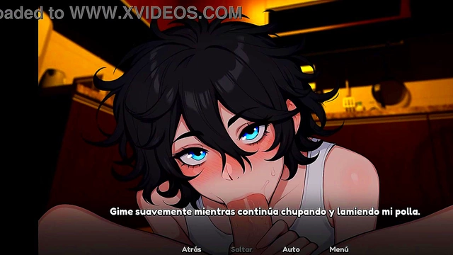 Sizzling Erotic Anime Game With Lewd Waifu Craves Your Dick Tonight