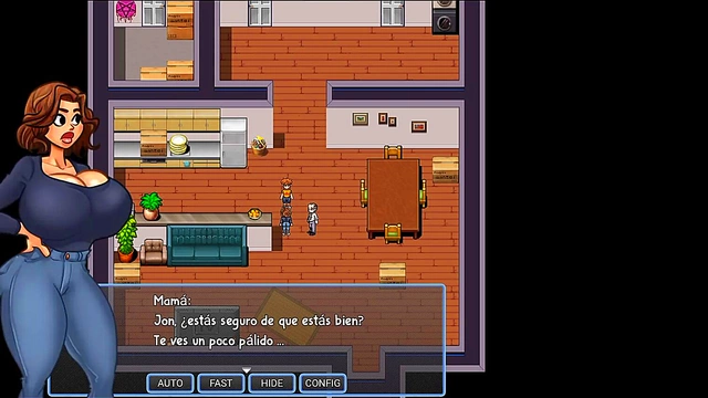 Femboy Roommate Seducing Me With Giant Tits And Curves In Sexy Outfits