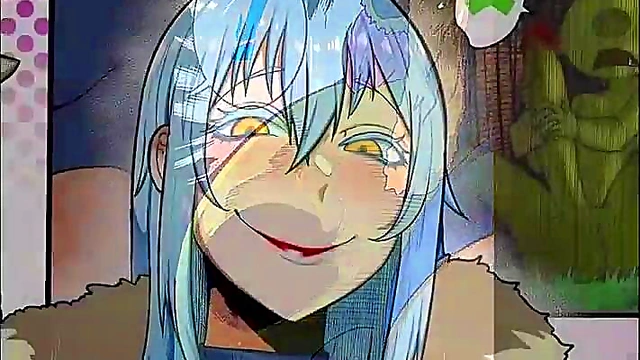 Big-Titted MILF Gets Anime for Squirt Orgasm & Creampie Adventure