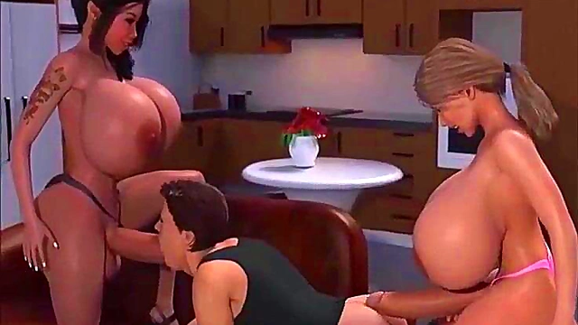 Sizzling Anime Encounter Lily's Passionate Game Night Orgy!