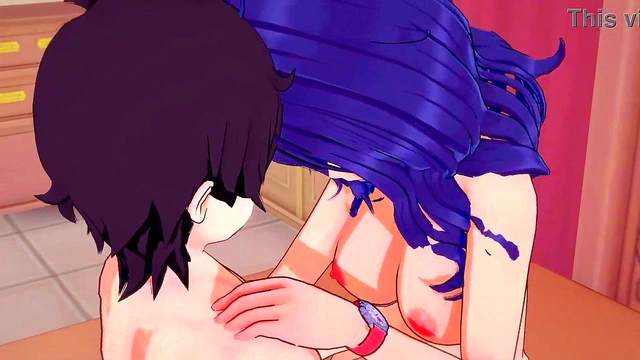 KDA Anime Evelynn Rides Big Dick In Doggy Style For Game-Themed Orgasmic Ride