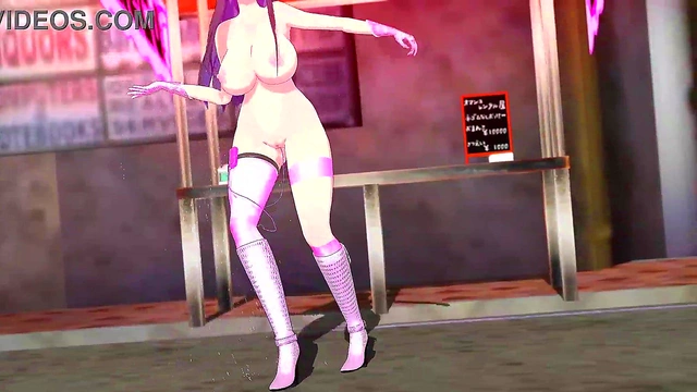 Mature Curvy MILF Seduces With Big Boobs In Sexy Outfit & Animated Blowjob Fantasy