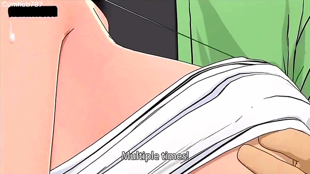 Dark Goth Babes Get Wild Threesome Railed By Big Cocks for Hardcore Anime Fun Night