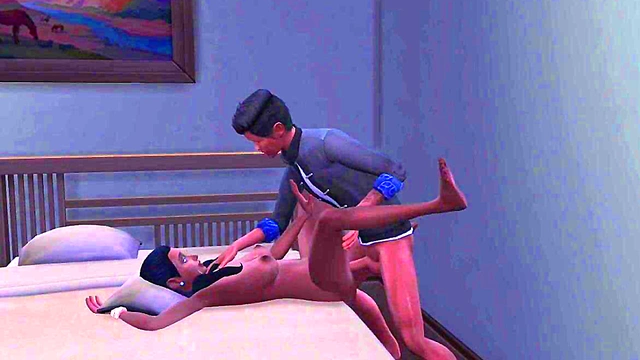 Busty Hotel Manager Sucks Guest's Dick for Anime 3D Creampie Orgasm