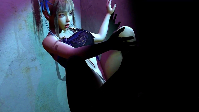 Horny Stepsisters Fuck Her Stepbrother's Friend for Satisfying Anime Booty Orgasms