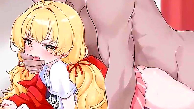 Angry Sorority Queen Demands Help Then Gets Fucked Hard By College King In Anime Style