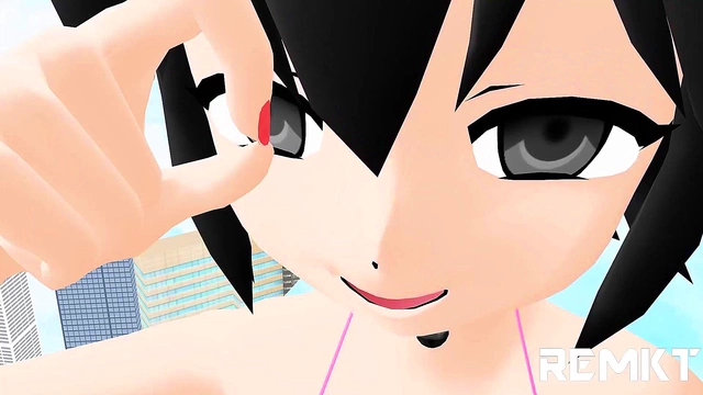 Hot Anime Wife Craves Big Bull Dick While Husband Watches Jealousedly