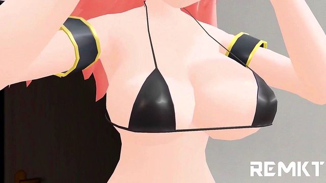 Hot Anime Wife Craves Big Bull Dick While Husband Watches Jealousedly