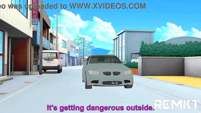 Hot Anime Wife Craves Big Bull Dick While Husband Watches Jealousedly