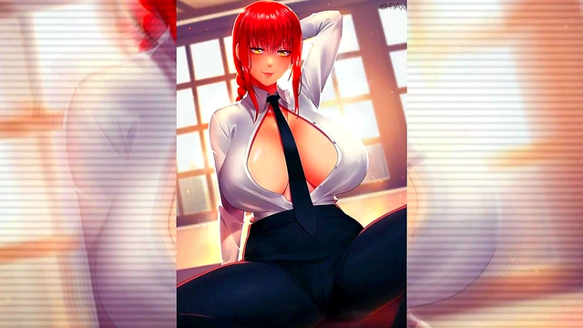 Manari's Busty Half-Demon Slut Gets Pounded Hard for Epic Anal Creampie