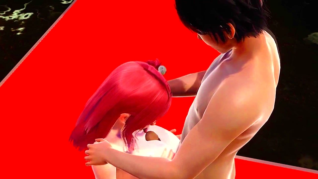 Shion's VR180 MMD Sex Fest Hot Anime Babe Gets Hardcore 3D Action