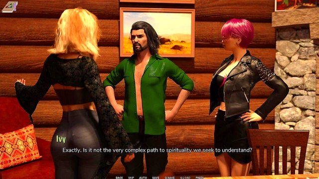 Sexy Blonde Takes Control in Parasites City Hentai PC Game Playthrough