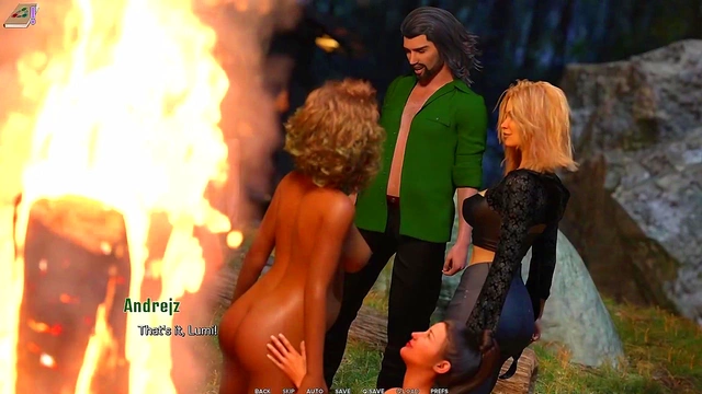 Sexy Blonde Takes Control in Parasites City Hentai PC Game Playthrough