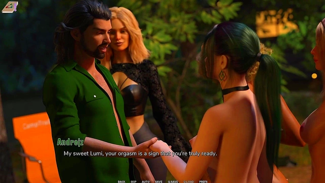 Sexy Blonde Takes Control in Parasites City Hentai PC Game Playthrough