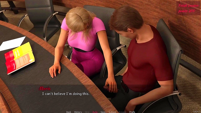 Busty Anime Teacher Seduces Student for Naughty Classroom Netorare Sex Adventure