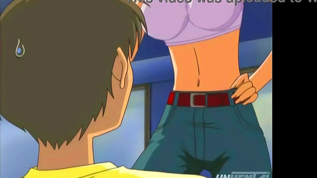 Blonde Milf Gets for Big-Cock Orgasm with Japanese Anime CremePie Fantasy