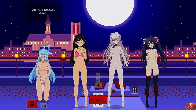 Busty Female Students Face Off Against Sumo Wrestlers for Hardcore Anime Sex