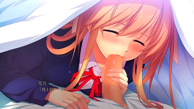 Horny Hentai Game Couple Enjoying Hot Sex Adventures Together