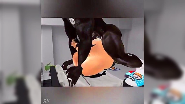 Wet Blonde Beauty Gets Busty Action by Anime lside for Ecchi Fun