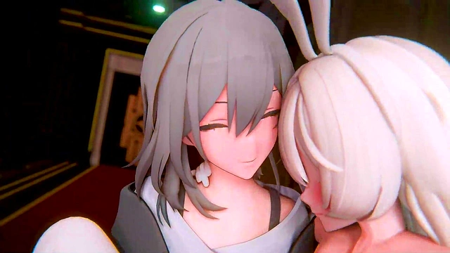 Petite Blonde Gets Fucked By lside for Ecchi Anime Orgasm