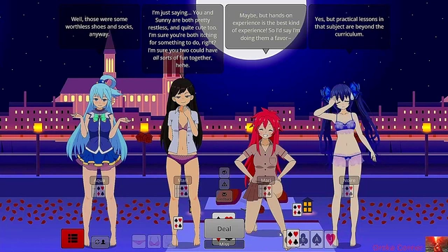 Genshin Impact Anime Girls Big Boobs Blowjob & Deepthroat With Creampie Finish