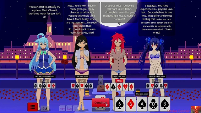 Genshin Impact Anime Girls Big Boobs Blowjob & Deepthroat With Creampie Finish