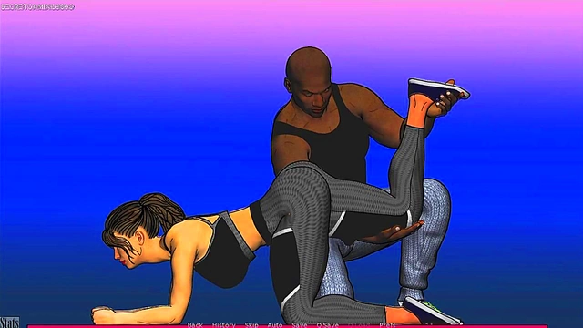 School Voyeur Fantasies Hot Lunch Lady Deep-Throats StudentDick for Naughty Cam Action