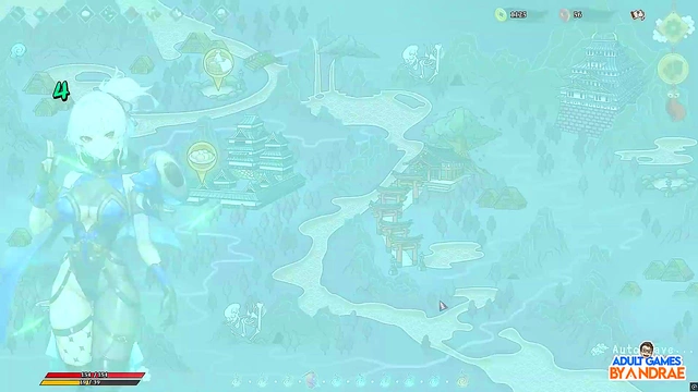 Horny Jessie Fucks Clothed in Andy's Room for Hot Hentai Action