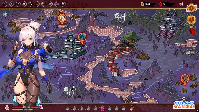 Horny Jessie Fucks Clothed in Andy's Room for Hot Hentai Action