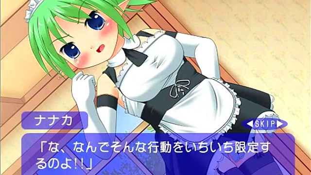 New Hire Gets Naughty Massage From Hot Anime Babe With Tongue Tricks