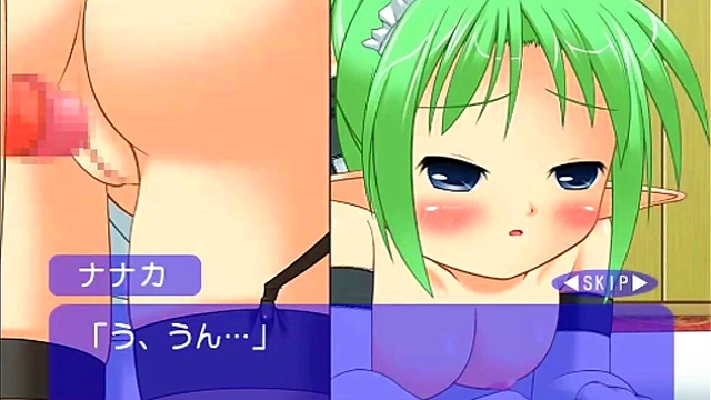 New Hire Gets Naughty Massage From Hot Anime Babe With Tongue Tricks