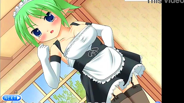 New Hire Gets Naughty Massage From Hot Anime Babe With Tongue Tricks