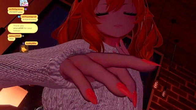 Horny Twin-Tailed Anime Chick Rides My Dick for Juicy Milkshake Finish