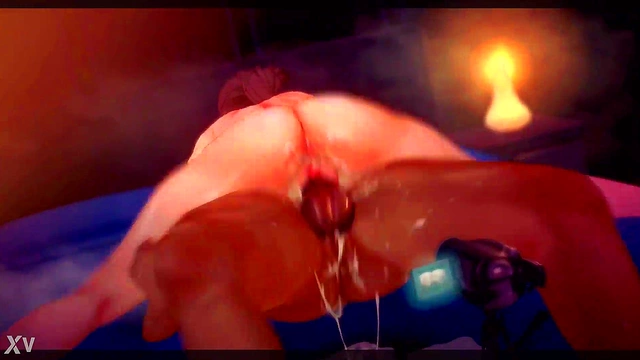 Busty Anime Goddess Akane Gives Blowjob Then Gets Rough Sex In Oshi No Ko Game