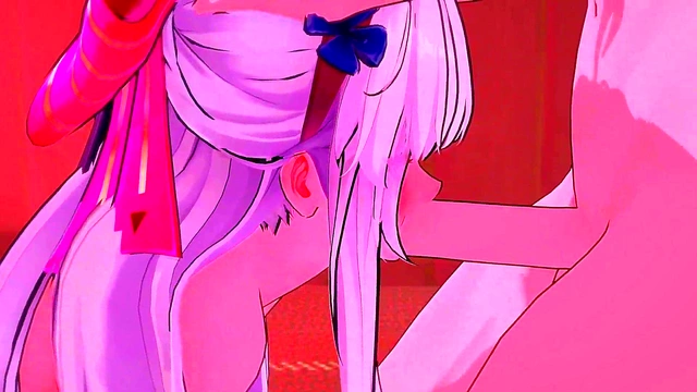 Petite Yoshimi Gets Pinned for Anime Sex, Big-Cock Cums Inside Small Tits Creampie!