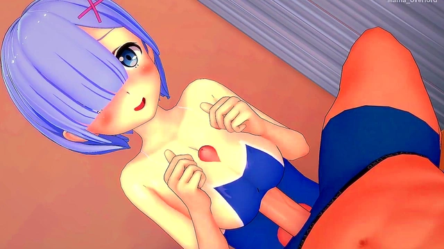 Seductive Akeno Tricks Me Into Fucking Busty Kuroka for Hot NTR Anime Action