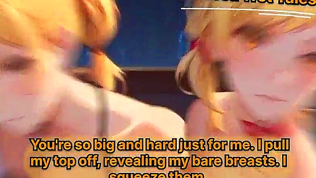 Hentai Game Adventure Sexy Anime Characters Get Steamy Together