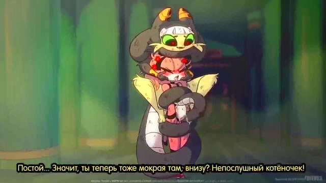 VTuber Anime Girls Give Intense Sex Showdown With Big Boobs & Creampie Finish!