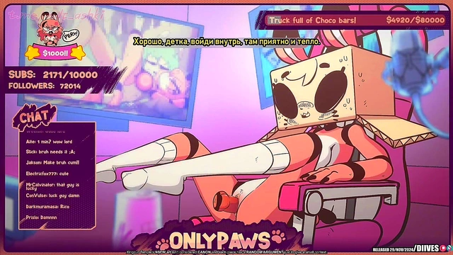 VTuber Anime Girls Give Intense Sex Showdown With Big Boobs & Creampie Finish!