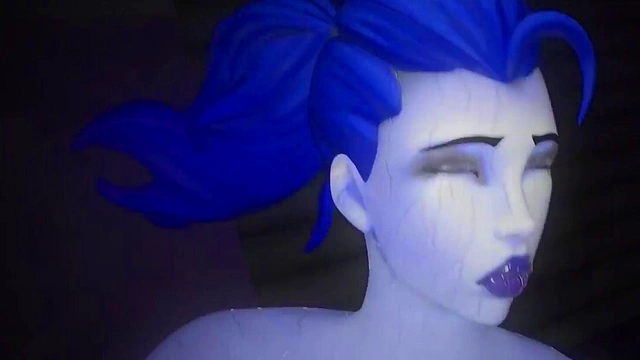 Animated FemDom Kayleigh Uses Her Ass To Digest After Anal Vore On Stairs