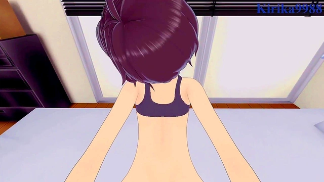 Hentai Game Sex Scene With Hot Anime Girls Getting Rough Anal Play