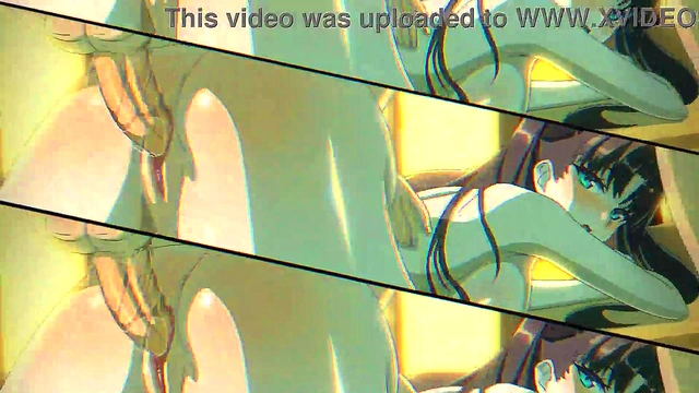 Cute Kaoruko Gets Protected by Manga Hero for Sweet Anime Sex Adventure